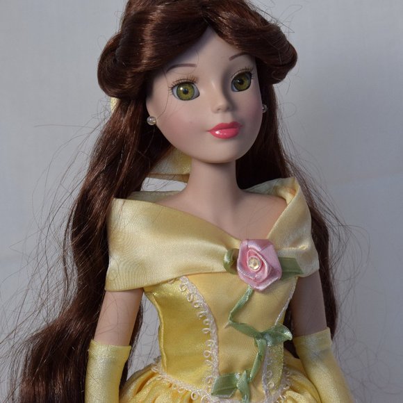 Doll Belle, Disney, 16", with balancing stand, New without tags - Picture 2 of 10